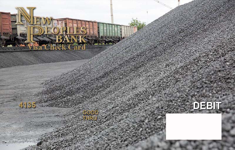 Card - Coal Train