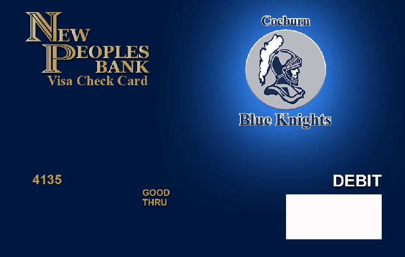 Card - Coeburn Blue Knights