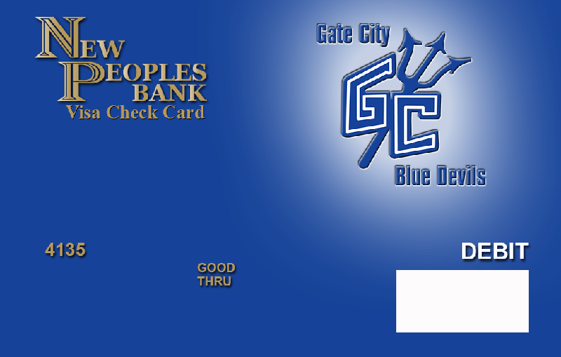 Card - Gate City Blue Devils