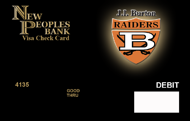 Card - JI Burton Raiders