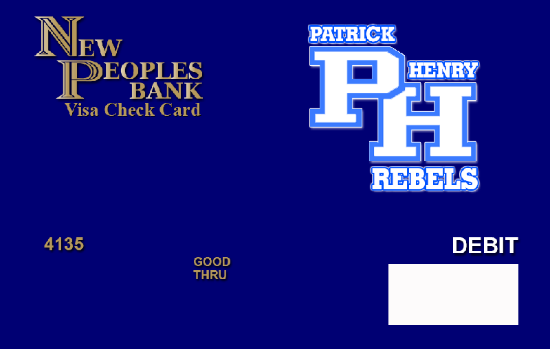 Card - Patrick Henry Rebels